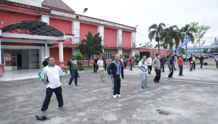 Wabup Asahan Ajak ASN Galakkan Olahraga