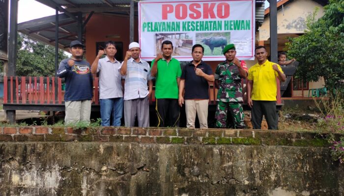 Pemkab Palas Dirikan Posko Pelayanan Kesehatan Ternak