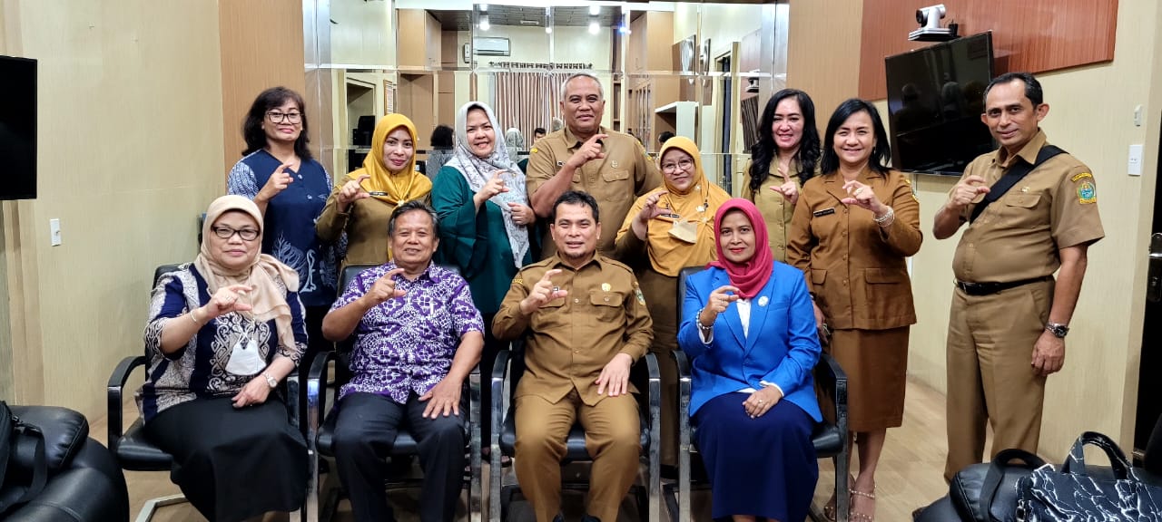 Kunjungan LPA PKP Ke Dinkes Sumut Dukung Program Peningkatan Mutu Layanan Kesehatan