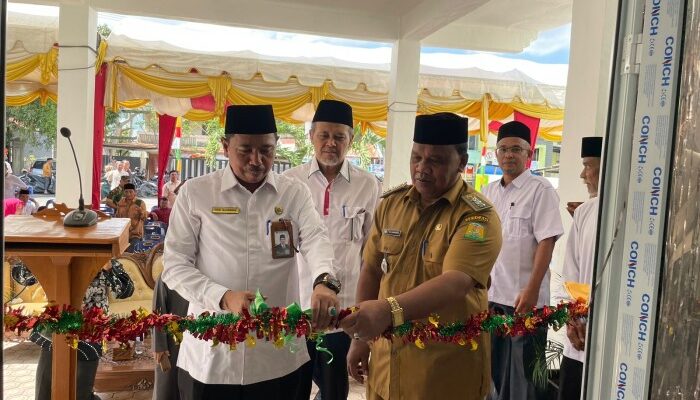 Kakanwil Kemenag Resmikan Balai Nikah Dan Manasik Darul Imarah