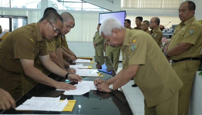 Janji Kinerja Dan KTP Digital Asahan