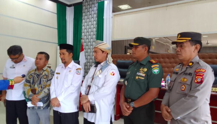 Pj Bupati Agara Pimpin Rapat Koordinasi Persiapan Pemilu 2024