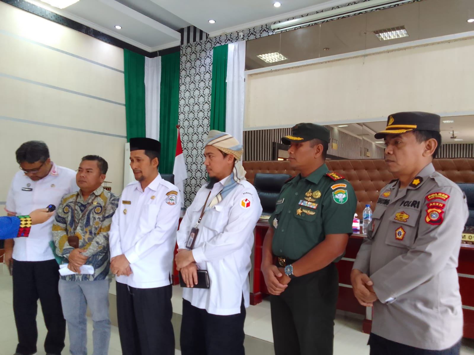 Pj Bupati Agara Pimpin Rapat Koordinasi Persiapan Pemilu 2024