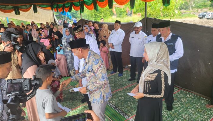 Ketua PNA Bener Meriah Santuni 300 Anak Yatim Piatu