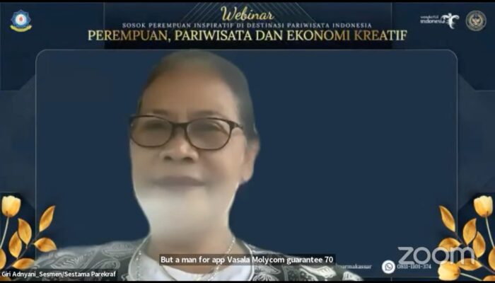 Sesmenparekraf: Perempuan Berperan Penting Kembangkan Sektor Parekraf