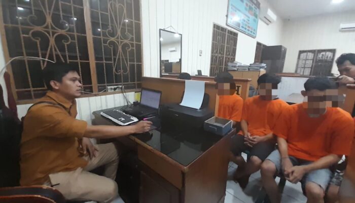 Polisi Ringkus 10 Remaja Bersepedamotor Yang Meresahkan Masyarakat