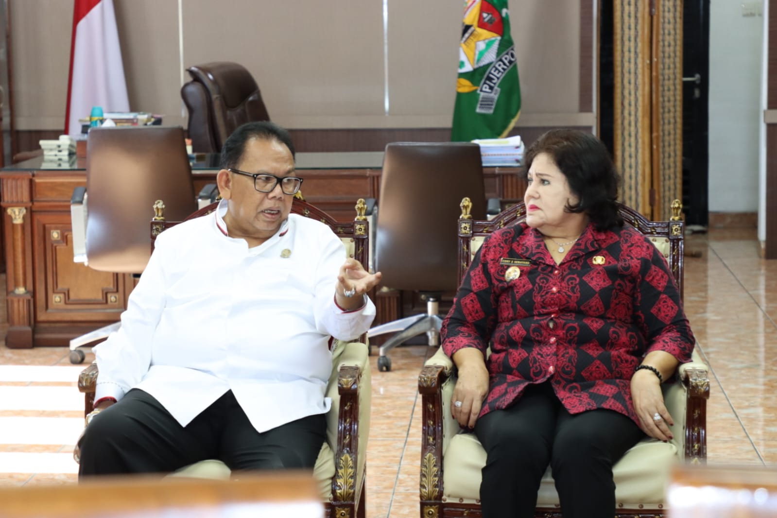Cory Sebayang Harapkan Ketua DPRD SU Terus Perjuangkan Pembangunan Tanah Karo