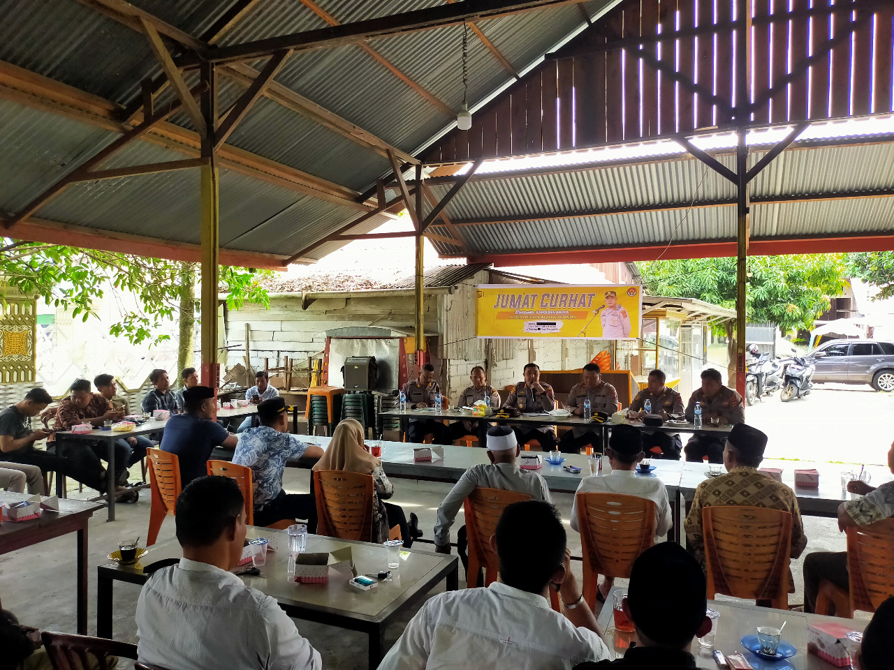 Kapolres Abdya Tampung Laporan Perangkat Desa