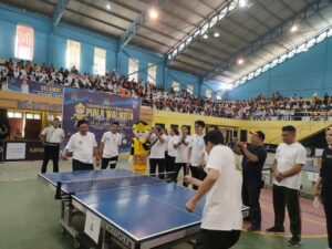 Turnamen Tenis Meja Piala Wali Kota Tebingtinggi Bergulir