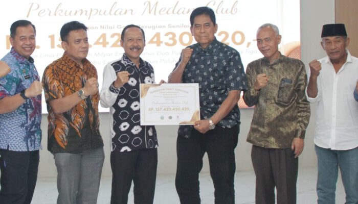 Medan Club Resmi Jadi Aset Pemprovsu