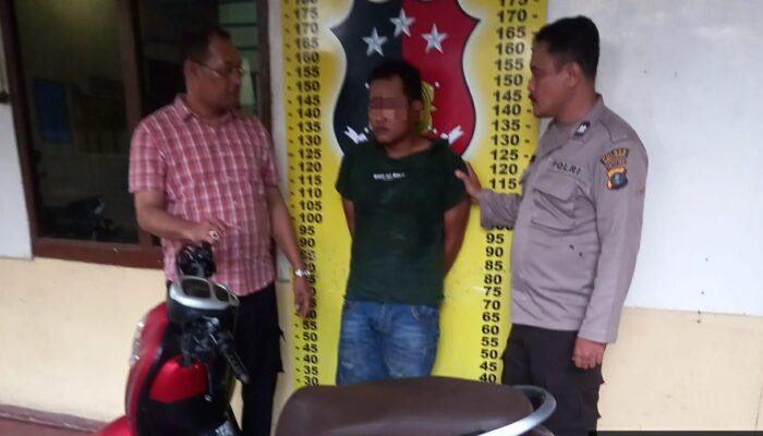 Gerak Cepat Polsek Perdagangan Ringkus Terduga Pelaku Curanmor