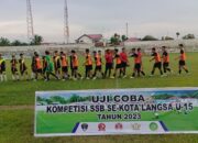 5 Tim SSB Langsa Ikuti Kompetisi U-15