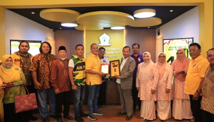 Golkar Sumut Terima Kunjungan Partai Amanah Negeri Malaka