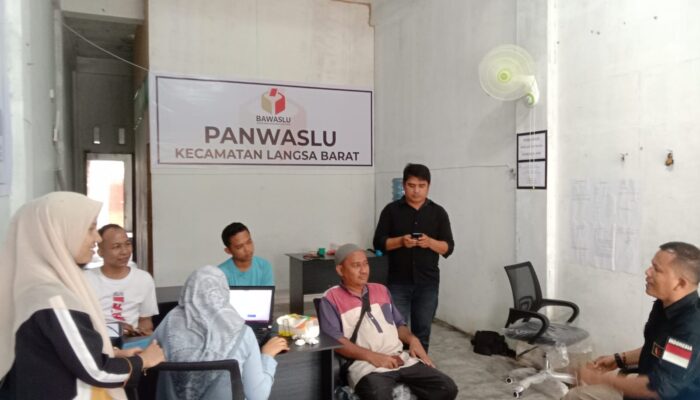 Bawaslu Kota Langsa Supervisi Dan Monitoring