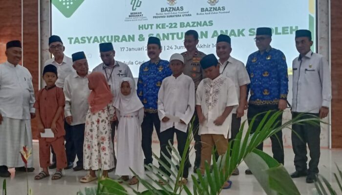 Rayakan HUT Ke 22, Gubsu Harapkan Baznasu Semakin Kuat Dan Amanah