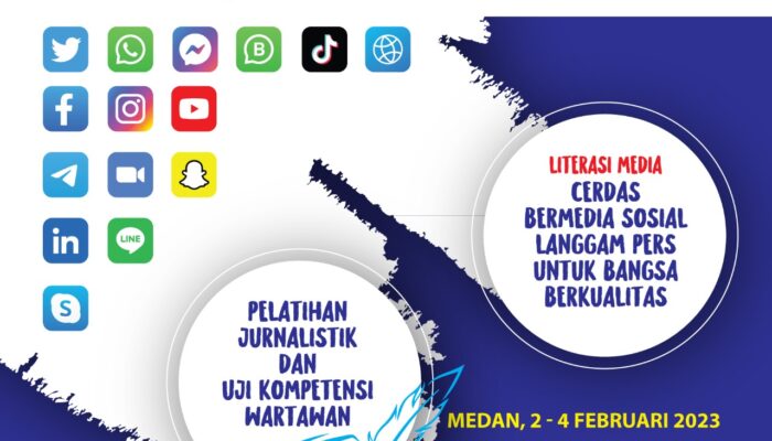 Meriahkan HPN 2023, LPDS – STIKP Selenggarakan Literasi Media Dan UKW Di Medan
