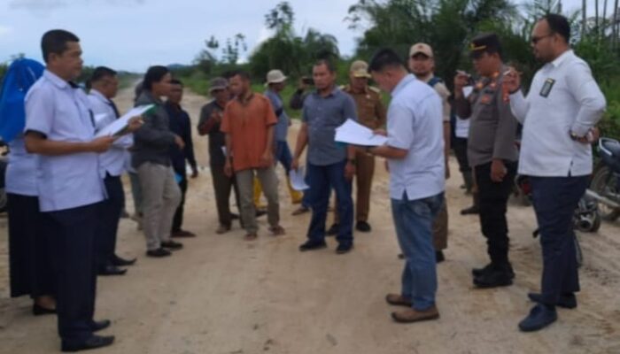 PT.SKL Digugat, Ketua PN Turun Ke TKP