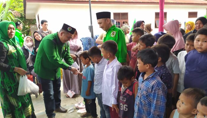 Peringati Harlah Emas Ke-50, PPP Sidempuan Santuni 317 Anak Yatim