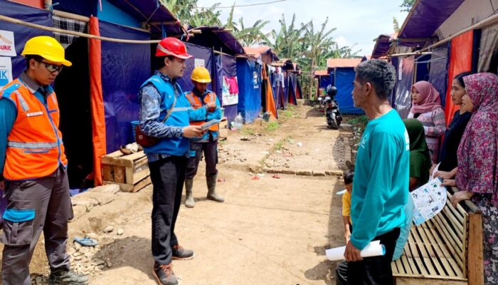 Dukung Pemulihan Pascagempa Cianjur, PLN Alirkan Penyambungan Listrik Sementara di Huntara