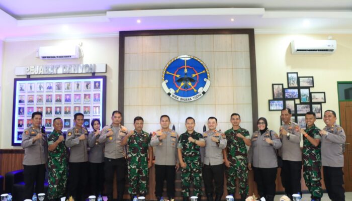 Kapolres Binjai Silaturahmi Ke Batalyon Arhanud 11/WBY