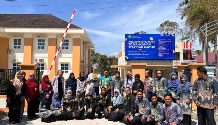 AIJP2 Audiensi Ke Mahkamah Syar’iyah Jantho