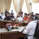 General Manager PLN UID Sumut, Tonny Bellamy (tengah) saat mengikuti rapat koordinasi dengan Pemerintah Provinsi Sumatera Utara bersama Gubsu, Edy Rahmayadi, menyampaikan kesiapan PLN UID Sumatera Utara dalan mendukung terselenggaranya kejuaraan dunia F1H2O.