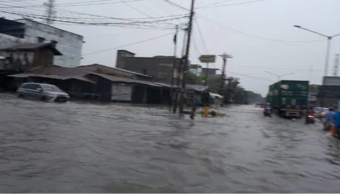Simpang Kantor Medan Labuhan Langganan Banjir