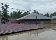 Langkahan Diterjang Banjir, Ketinggian Air 3 Meter