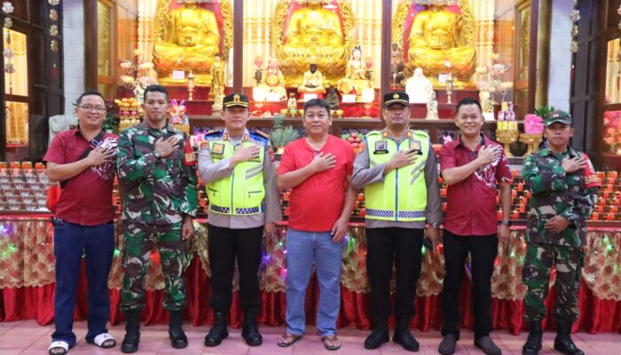 Kapolres Simalungun Gelar Patroli Skala Besar, Perayaan Imlek Aman