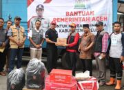 Pemerintah Aceh Mulai Salurkan Bantuan Banjir
