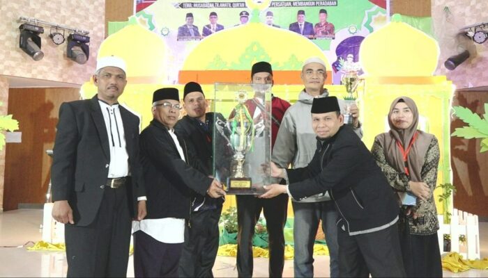 MTQN Berastagi Berlangsung Sukses, Desa Raya Juara Umum