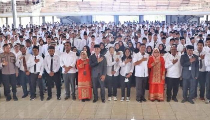 1.239 Anggota PPS Pemilu 2024 Se – Kabupaten Simalungun Dilantik