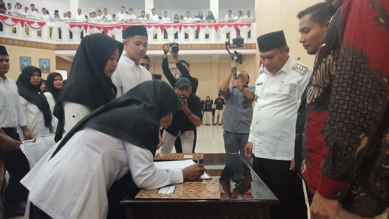 KIP Abdya Lantik 456 Anggota PPS