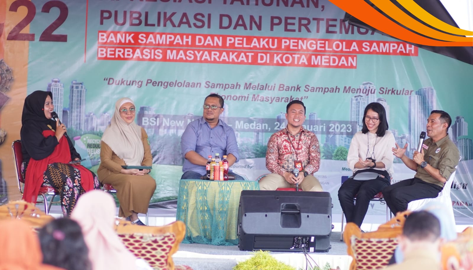 Pemko Medan Apresiasi Program Bank Sampah CCEP Indonesia Berbasis Kemasyarakatan