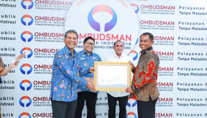 Sergai Raih Opini Kualitas Tertinggi Standar Kepatuhan Pelayanan Publik
