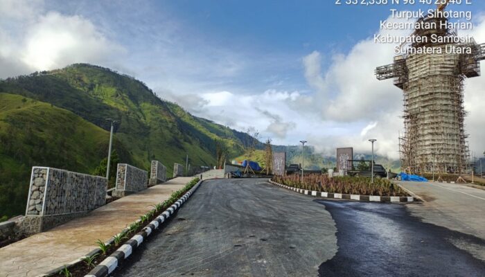 PUPR Cipta Karya Sumut Tinjau Proyek Wisata Sibeabea