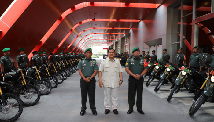 Miliki Peran Strategis, Menhan Bantu 100 Unit Sepedamotor Untuk Babinsa