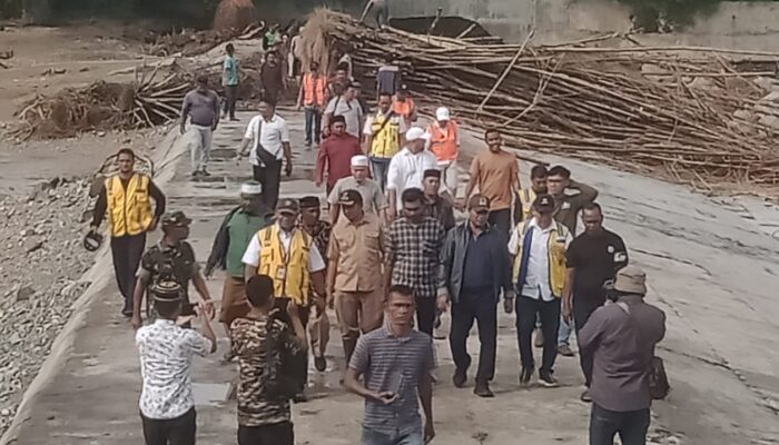 Kementerian PUPR Perbaiki Kerusakan Waduk Irigasi Hagu