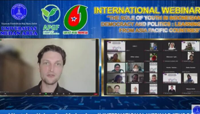 Webinar Internasional Fisipol UMA: Indonesia Memiliki Potensi Demografi Untuk Bangkit