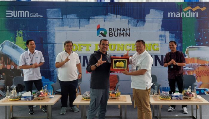 Soft Launching Rumah BUMN Medan, Bank Mandiri Percepat Pengembangan UMKM