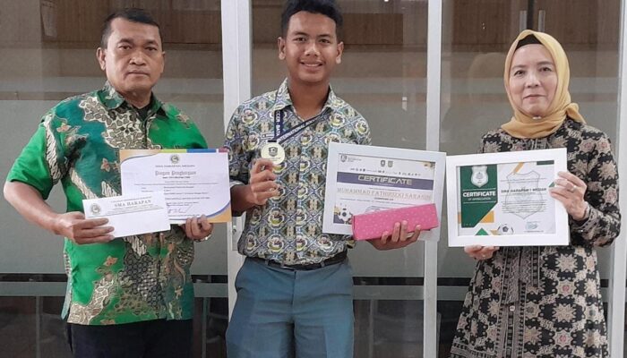 Muhammad Fathirizki Saragih, Siswa SMA Harapan Medan Bangga Perkuat Tim PSMS Junior U-15