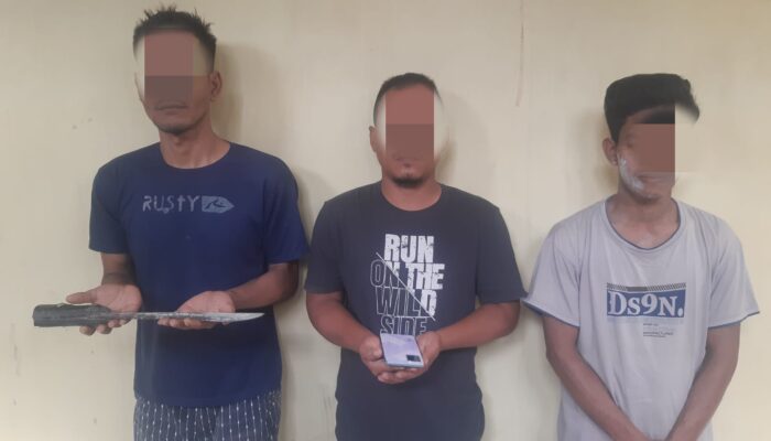 Pencuri Dan Penadah HP Diringkus Satreskrim Polres Langsa