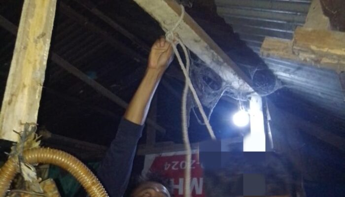 Diduga Depresi, Seorang Pria Ditemukan Gantung Diri
