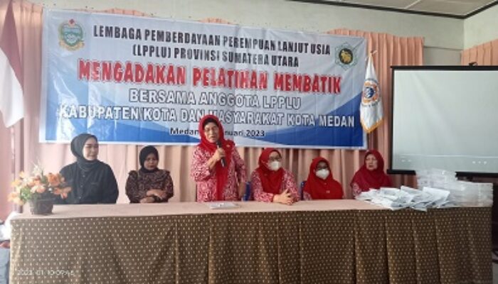 LPPLU Sumut Gelar Pelatihan Membatik