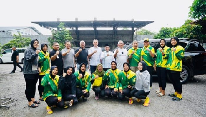 Ijeck Apresiasi Tim Bulutangkis Beregu Sumut Melaju Final Porseni NU