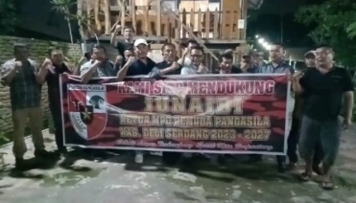 15 Ketua PAC Dukung Junaidi Pimpin Pemuda Pancasila Deliserdang