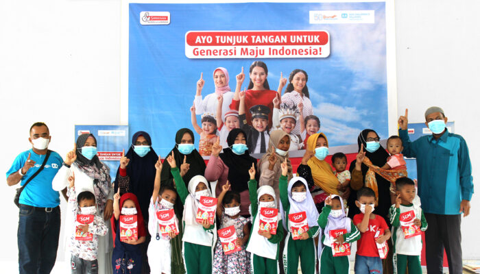 Kolaborasi SGM Eksplor dan Lazada Dukung Akses Nutrisi dan Pendidikan Anak Indonesia di 11 Daerah