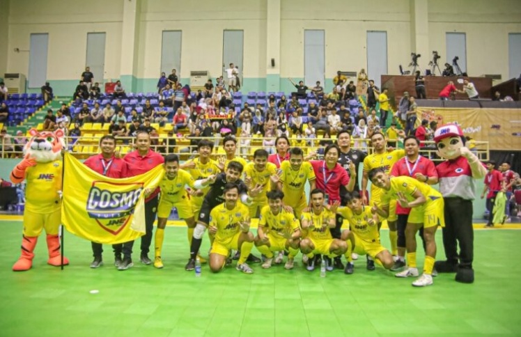 COSMO JNE FC Peringkat 2 Liga Futsal Profesional Indonesia 2022-2023