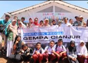 Fortadik Peduli Serahkan Bantuan untuk Pelajar Korban Gempa Cianjur