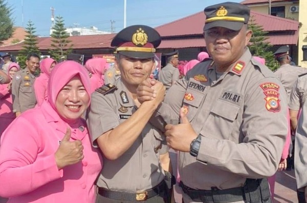 83 Personel Polres Pidie Naik Pangkat 83 Personel Polres Pidie Naik Pangkat